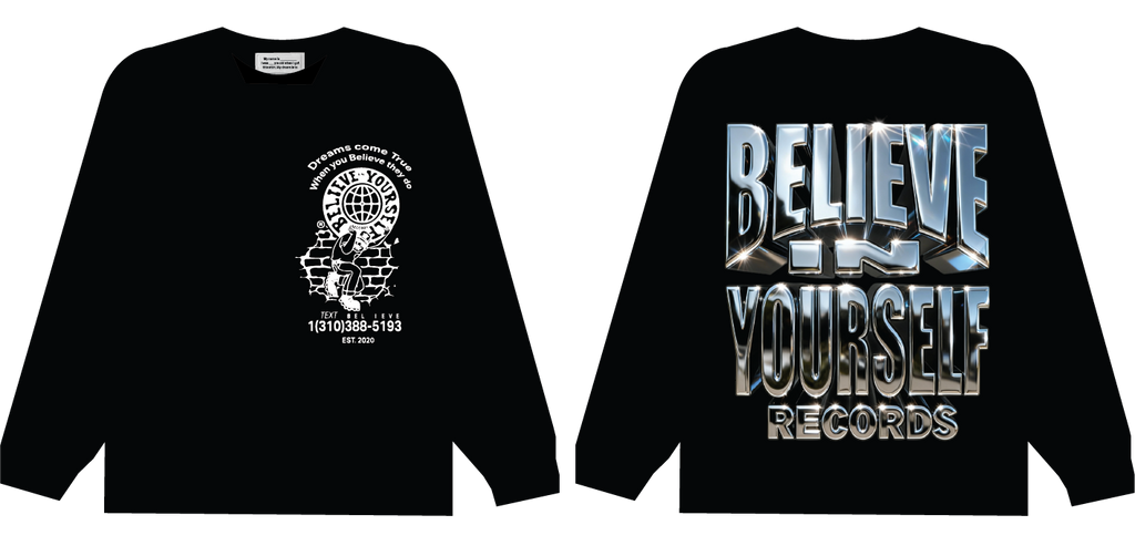 "BELIEVE IN YOURSELF" MEMBERS ONLY LS